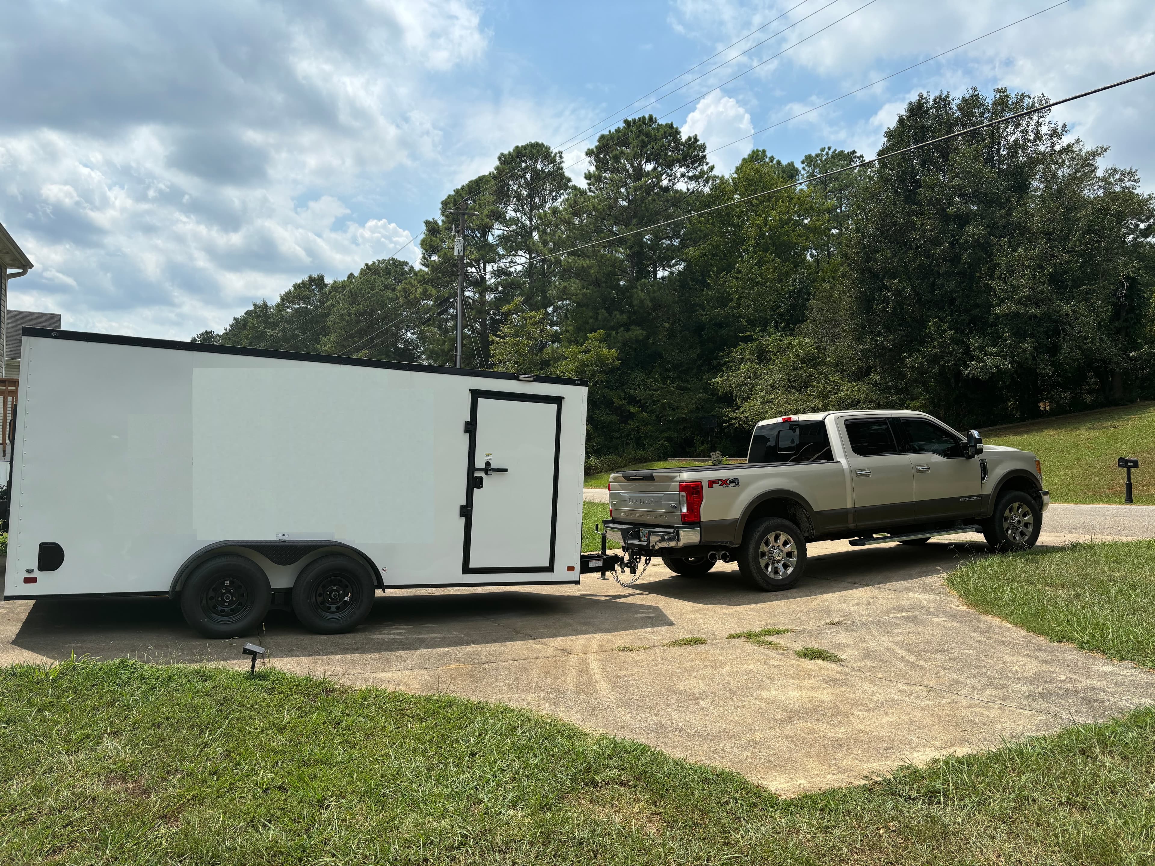 16ft Nationcraft Enclosed Cargo Trailer