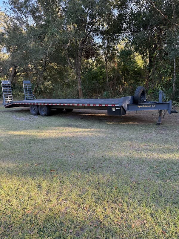 30ft Deckover Car Hauler Trailer