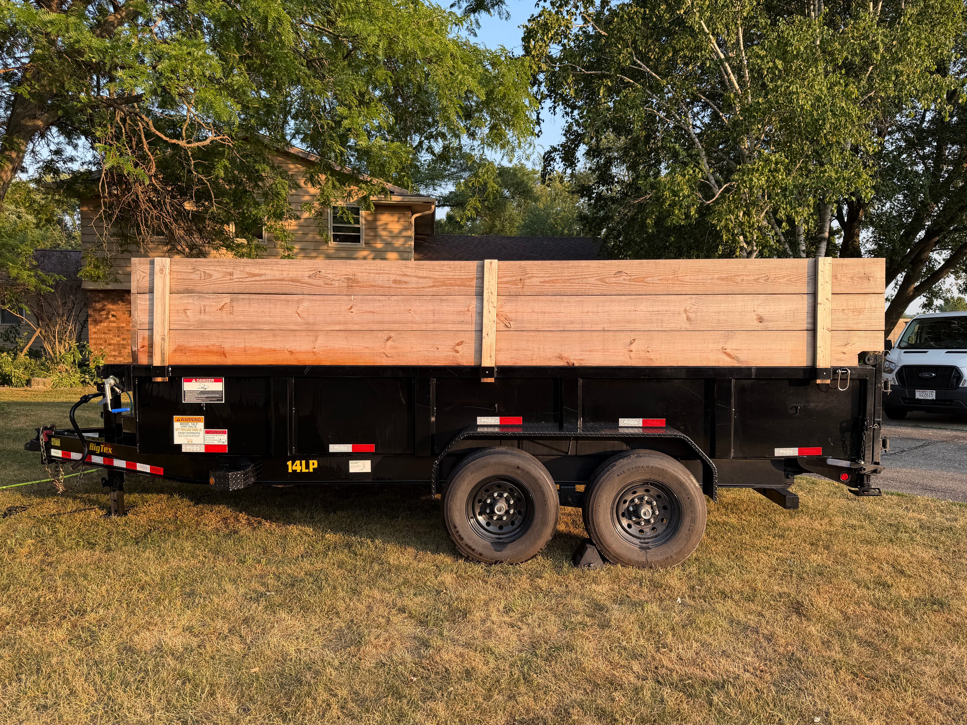 83" x 16' Dump Trailer