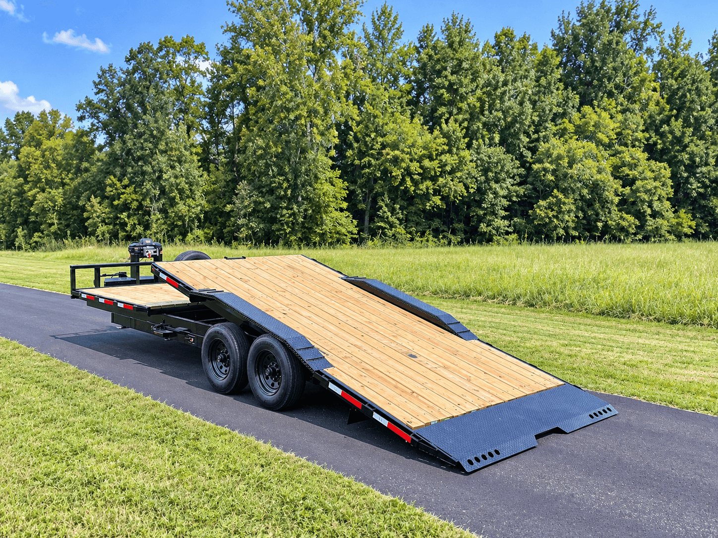 2026 TEXAS PRIDE 8½' × 25' TILT-DECK TRAILER