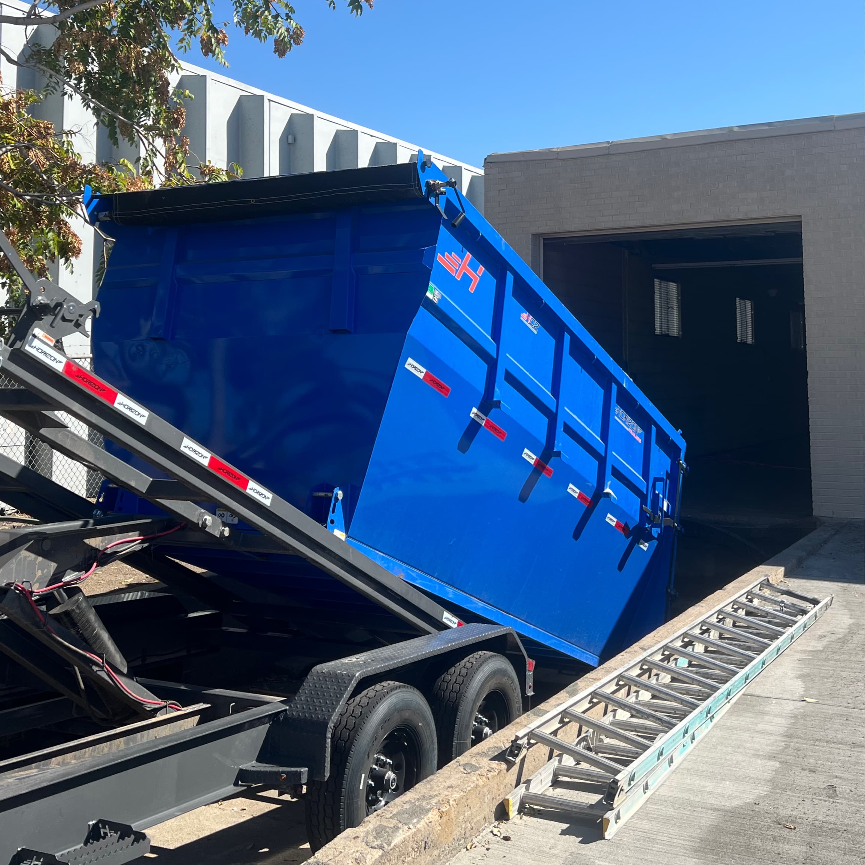 8' x 22' Dump Trailer