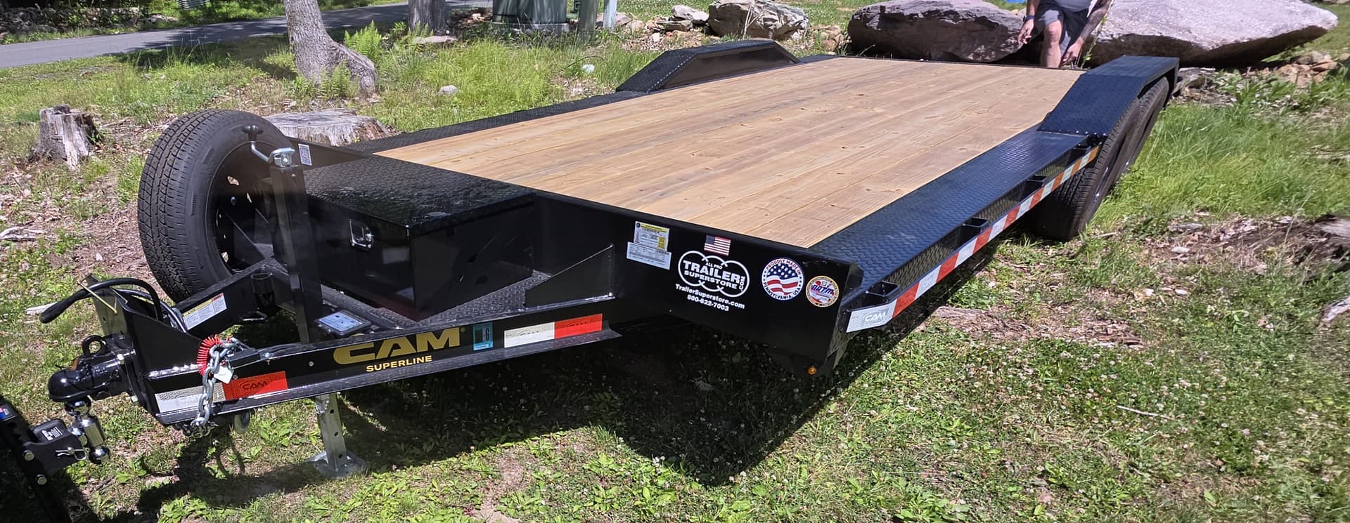 20Ft Drive Over Fender Trailer