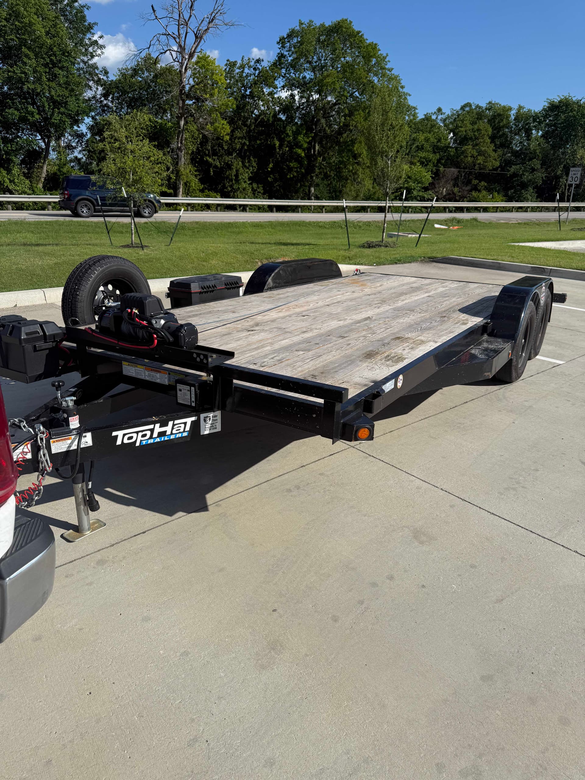 83" x 18' Car Hauler Trailer