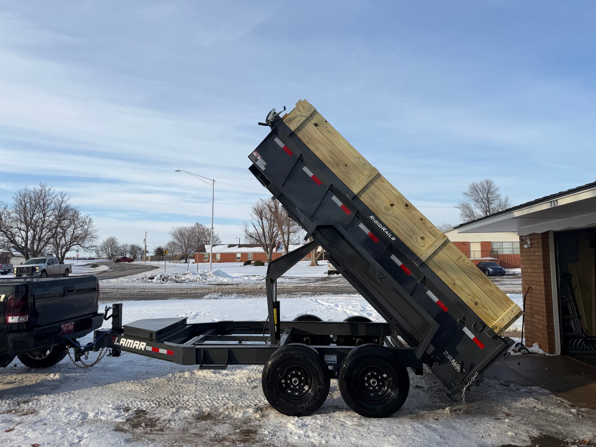 7' x 12' Dump Trailer