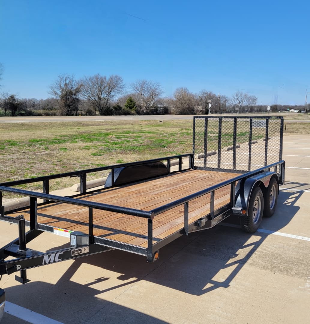 83" x 16' Utility Trailer