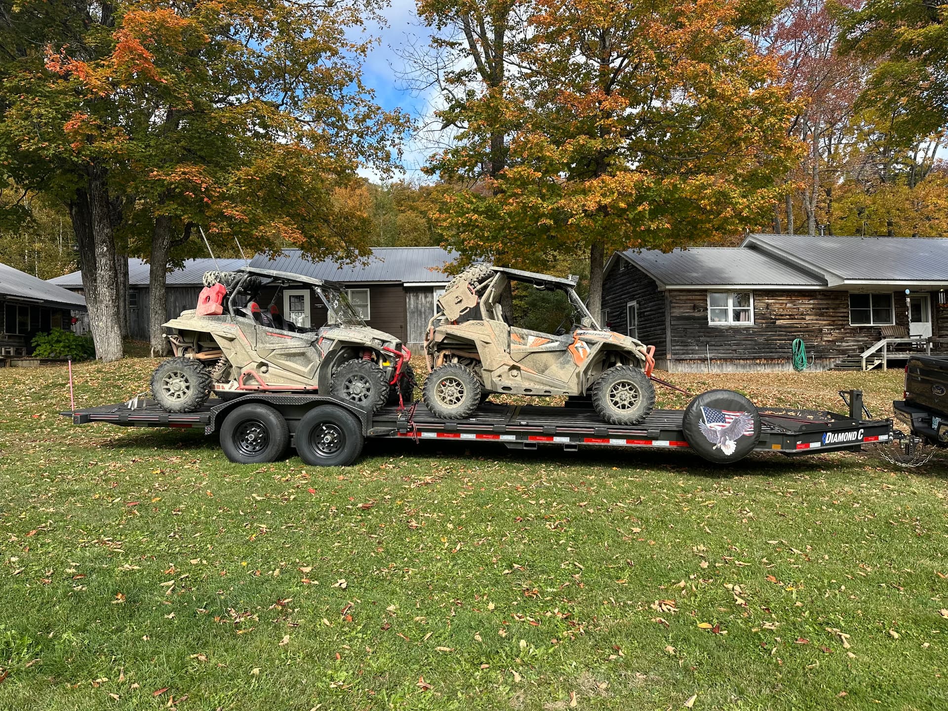 7 x 28ft Car Hauler Trailer