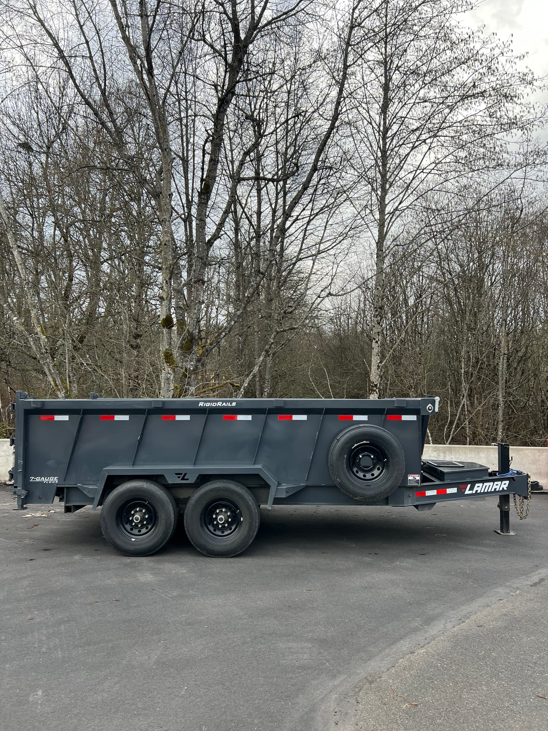 7' x 14' Dump Trailer