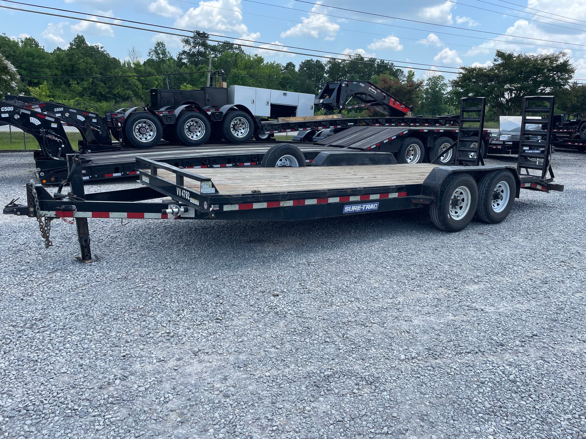 20ft Equipment Trailer - Stock # VV-4792