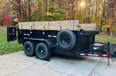 72" x 12' Dump Trailer
