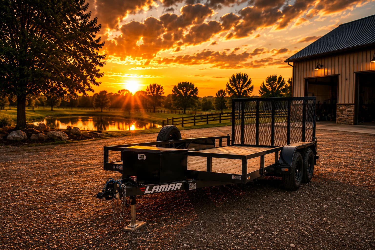 7' x 16' Utility Trailer