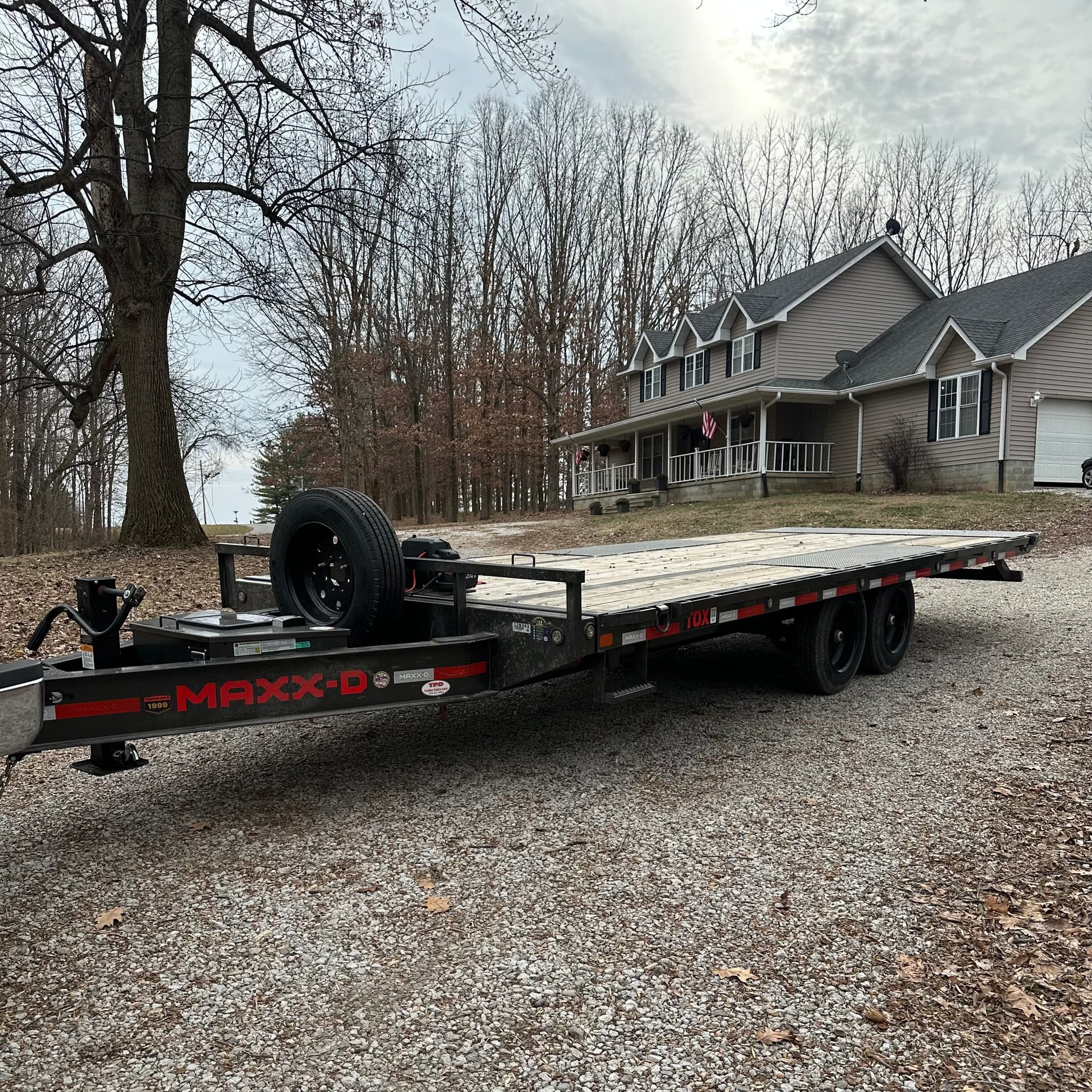 22' Deckover Tilt Trailer