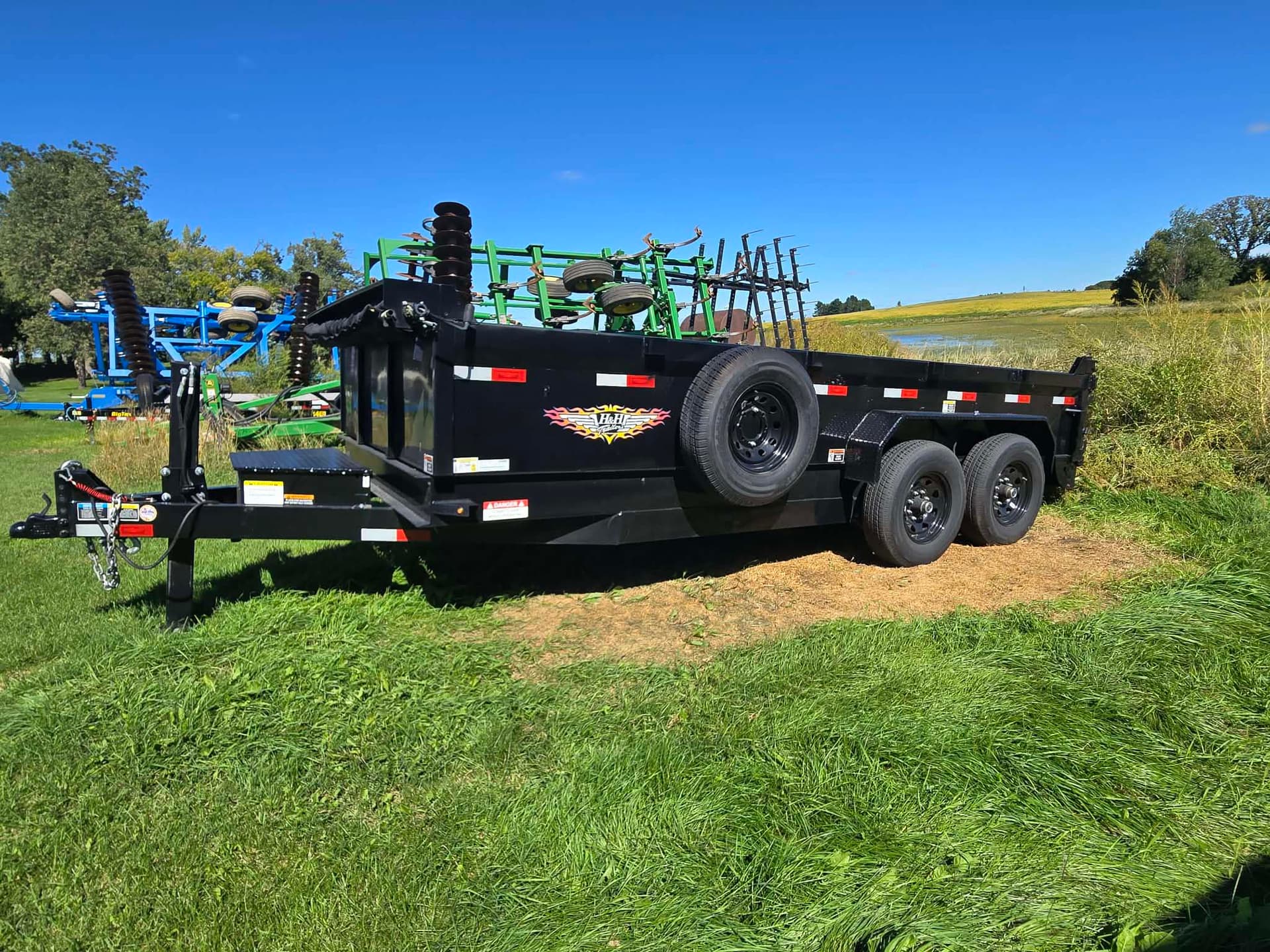 83" x 16' Dump Trailer