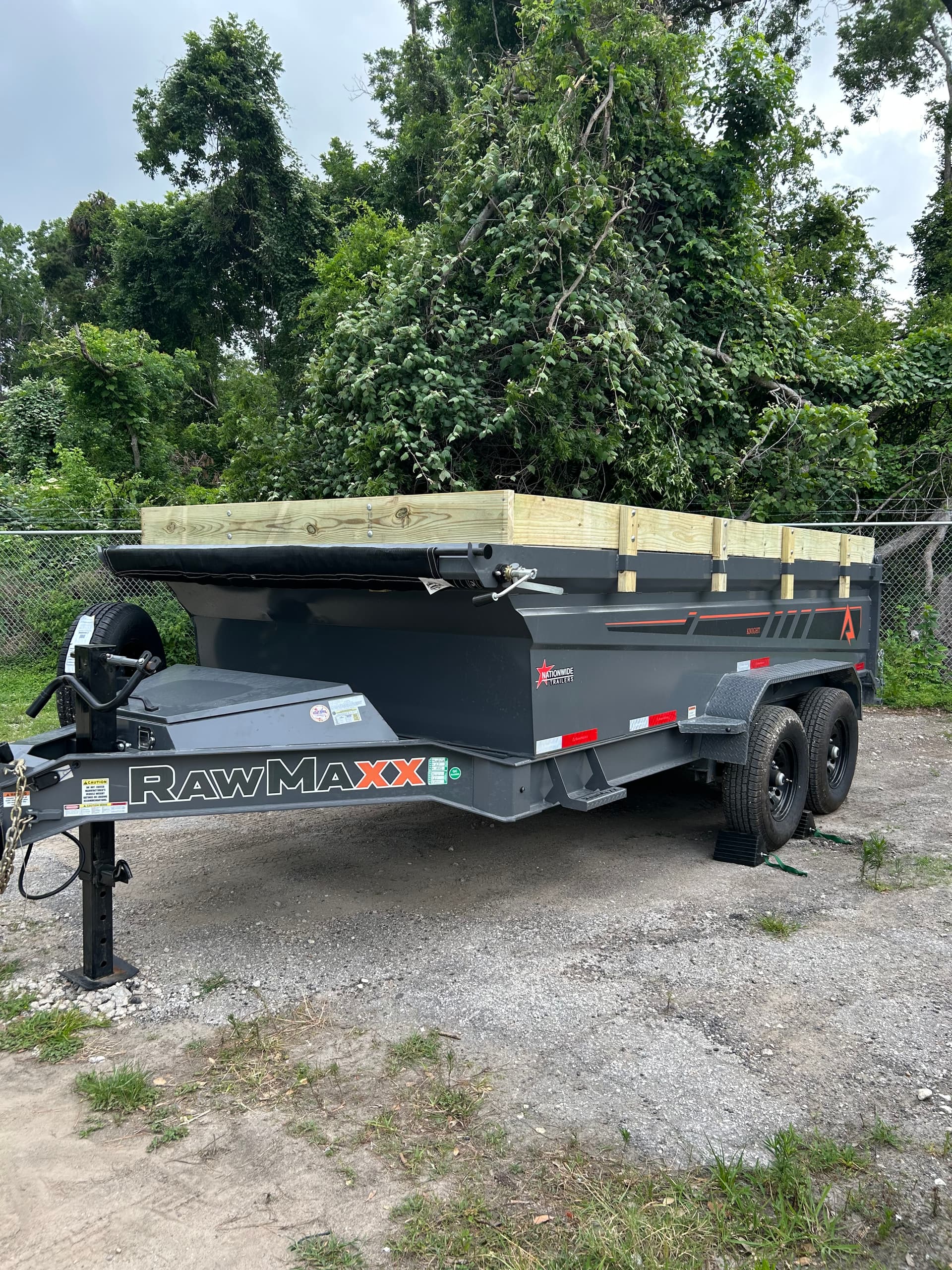 7x14ft Dump Trailer 14K #2