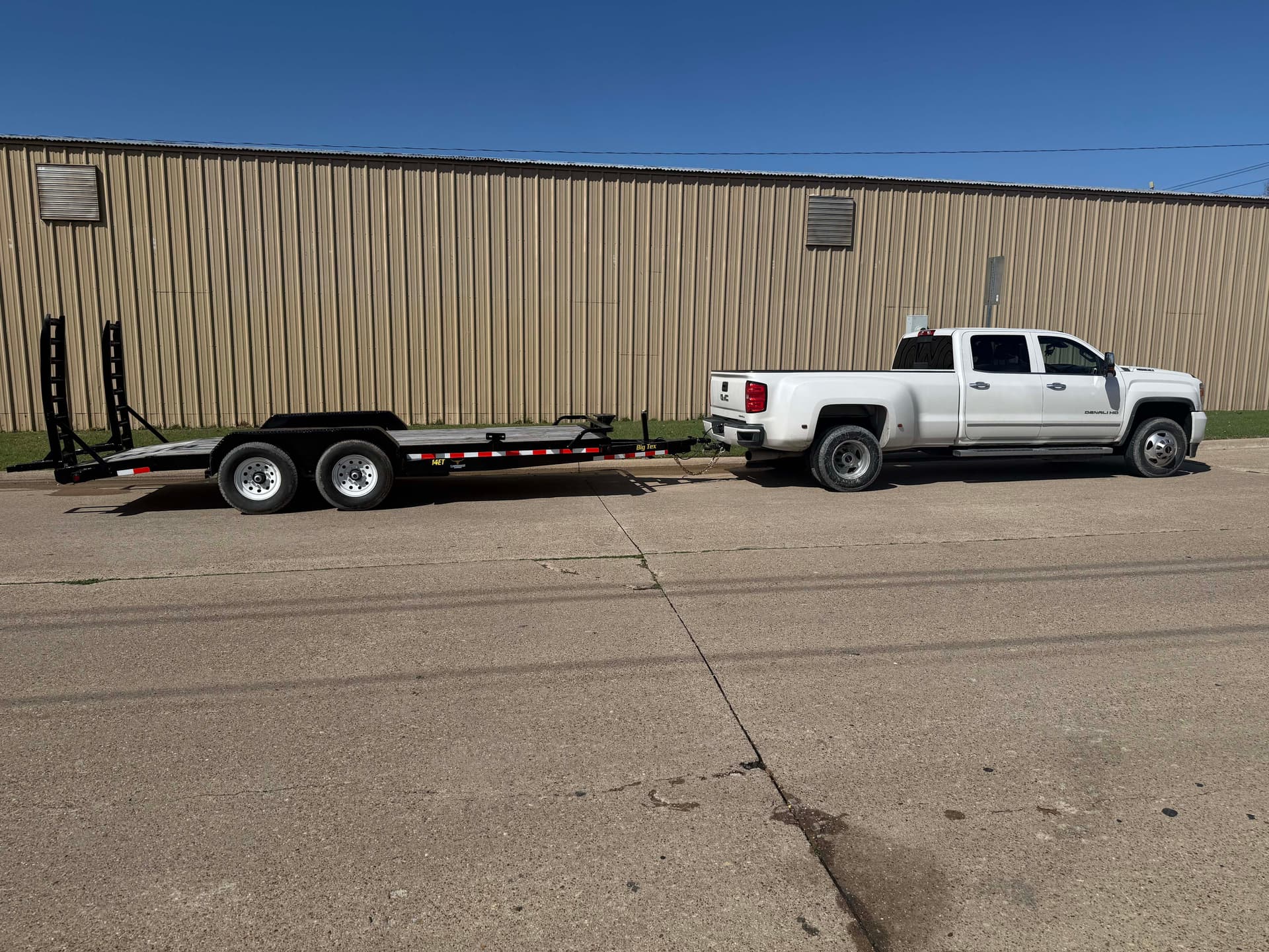 #3 - 83" x 18' Car Hauler Trailer