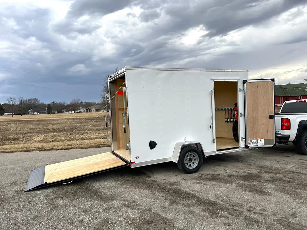 6x12' Enclosed Cargo Trailer