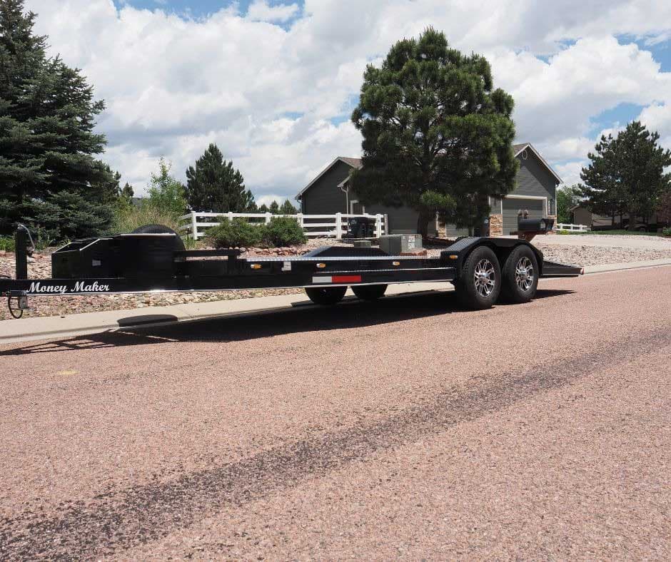 22ft Steel Deck Car Hauler