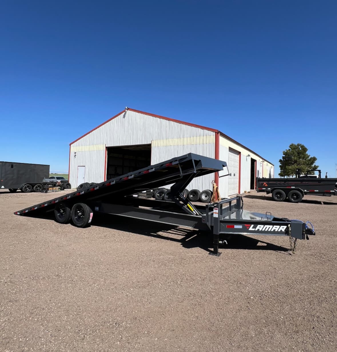 26ft Deckover Tilt Trailer