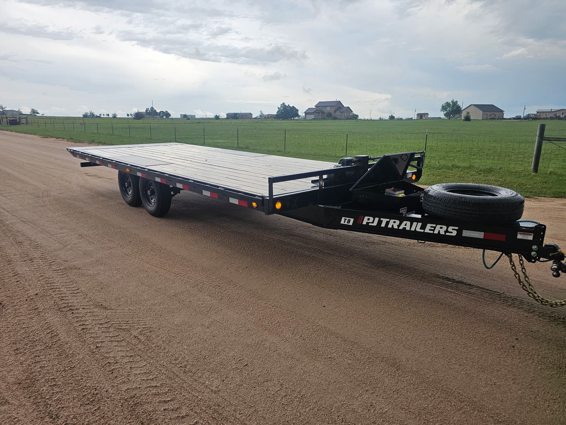 22' Power Tilt Trailer