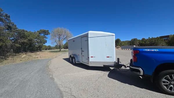 7x16ft Enclosed Trailer