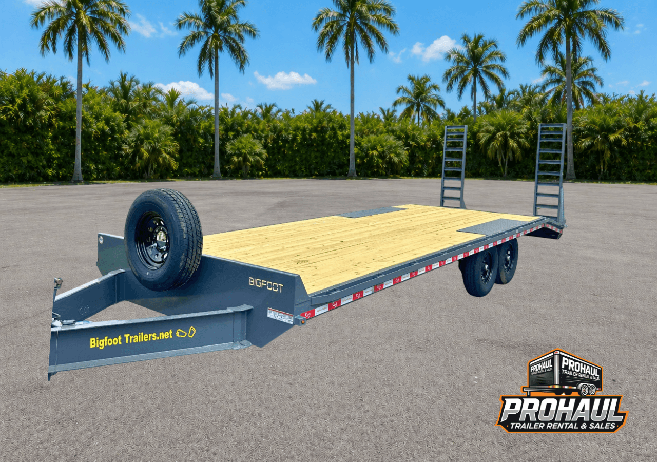 8.5'x24' Deckover Trailer