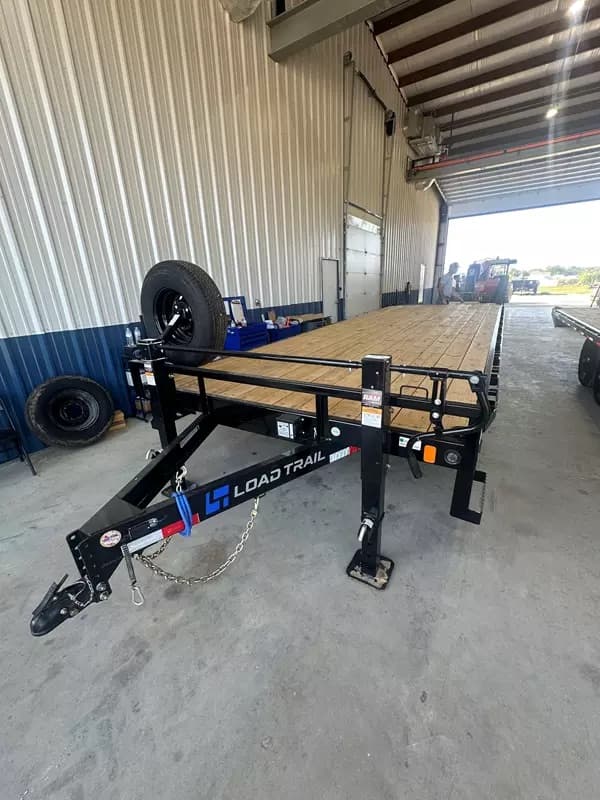 24ft Deckover Flatbed Trailer