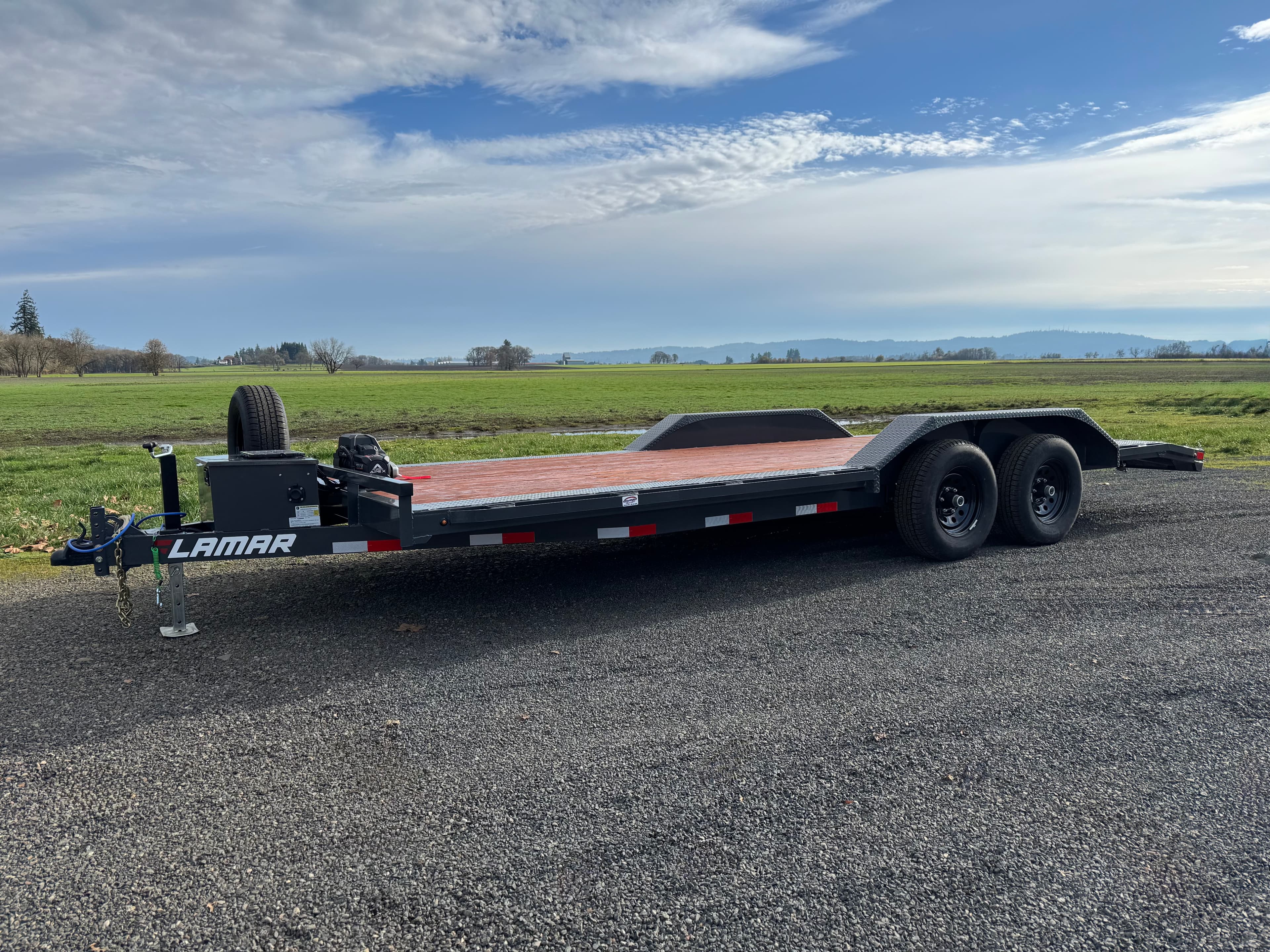 10k Car Hauler w/ Drive Over Fenders