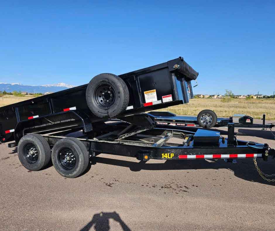 7' x 14' Dump Trailer