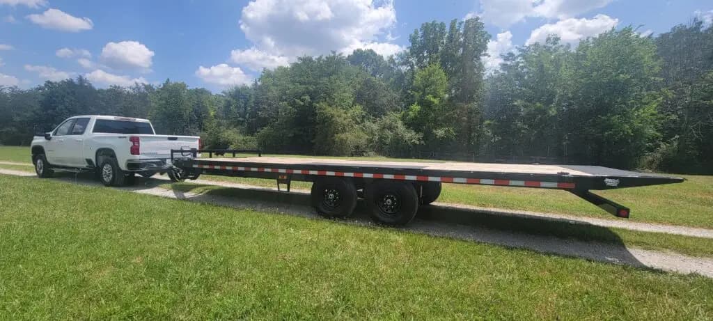 24ft Deckover Tilt Flatbed