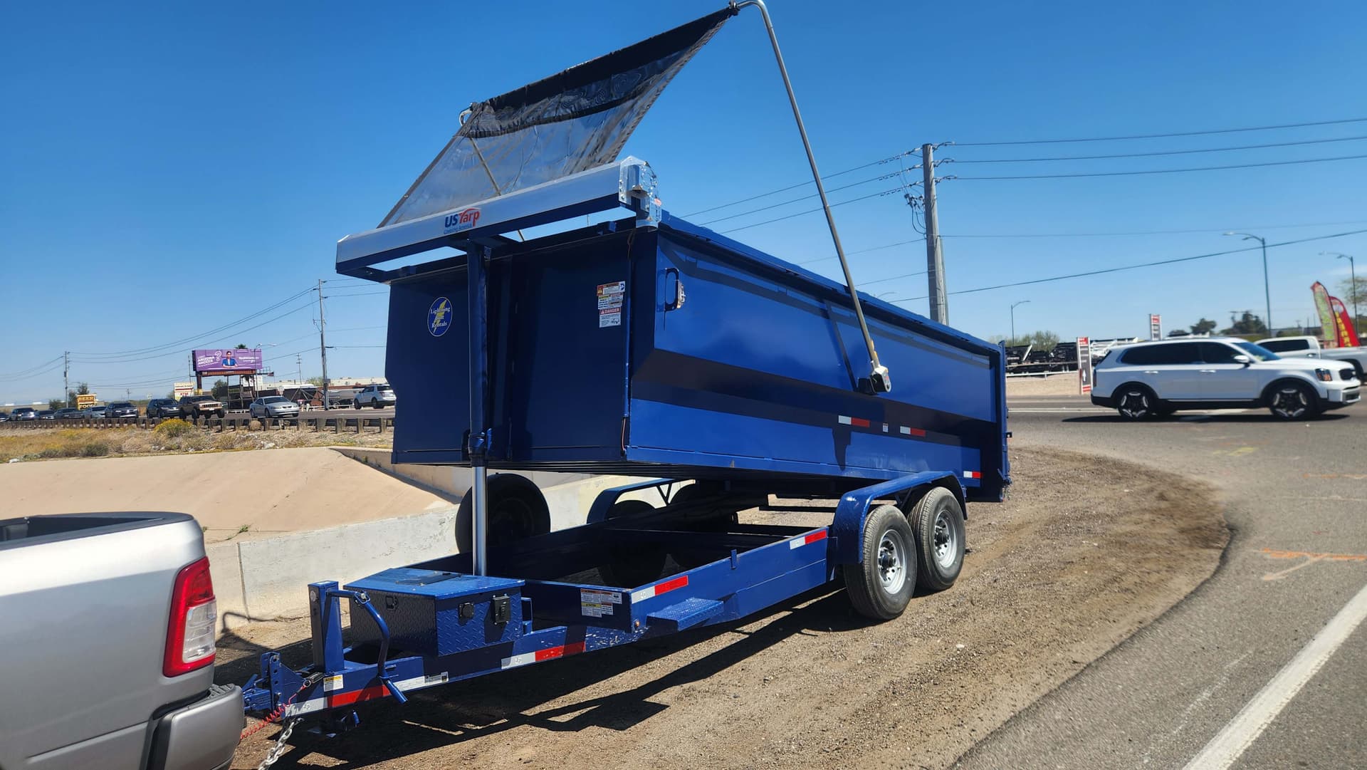 7' x 16' Dump Trailer