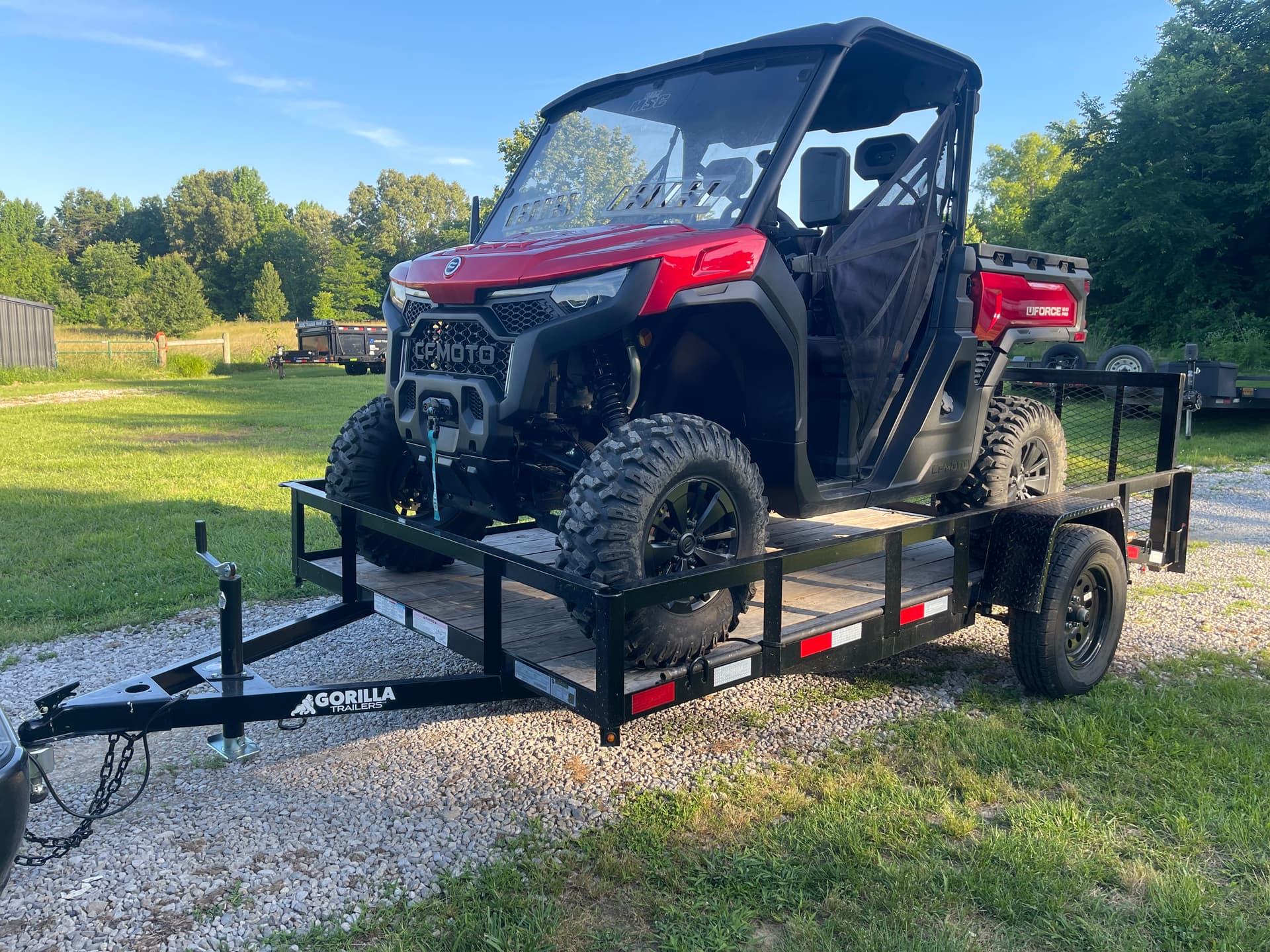 6.4’x12’ Utility Trailer