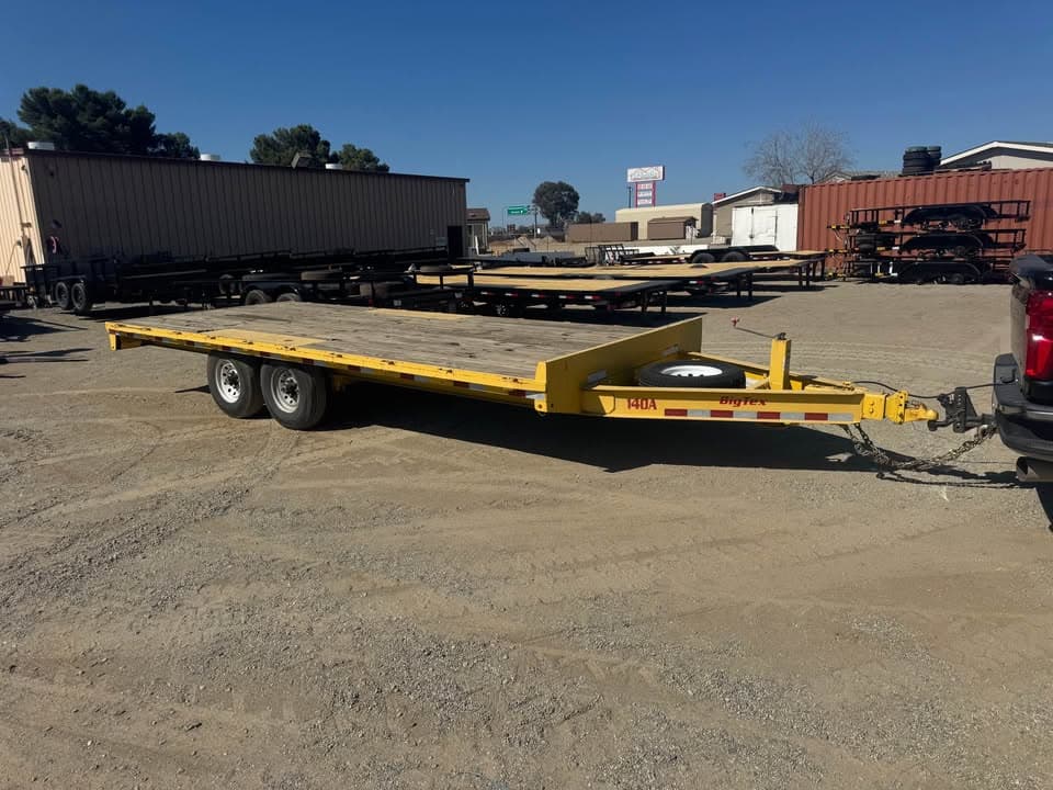 20ft Flatbed Equipment Trailer