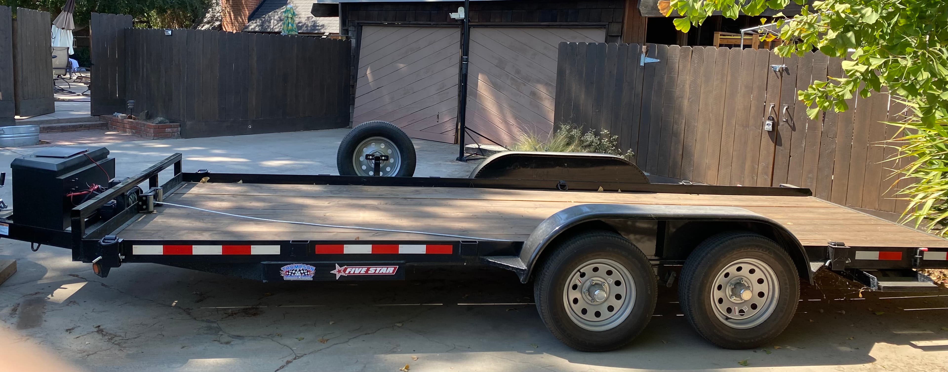 78" x 22.5ft Car Hauler Trailer