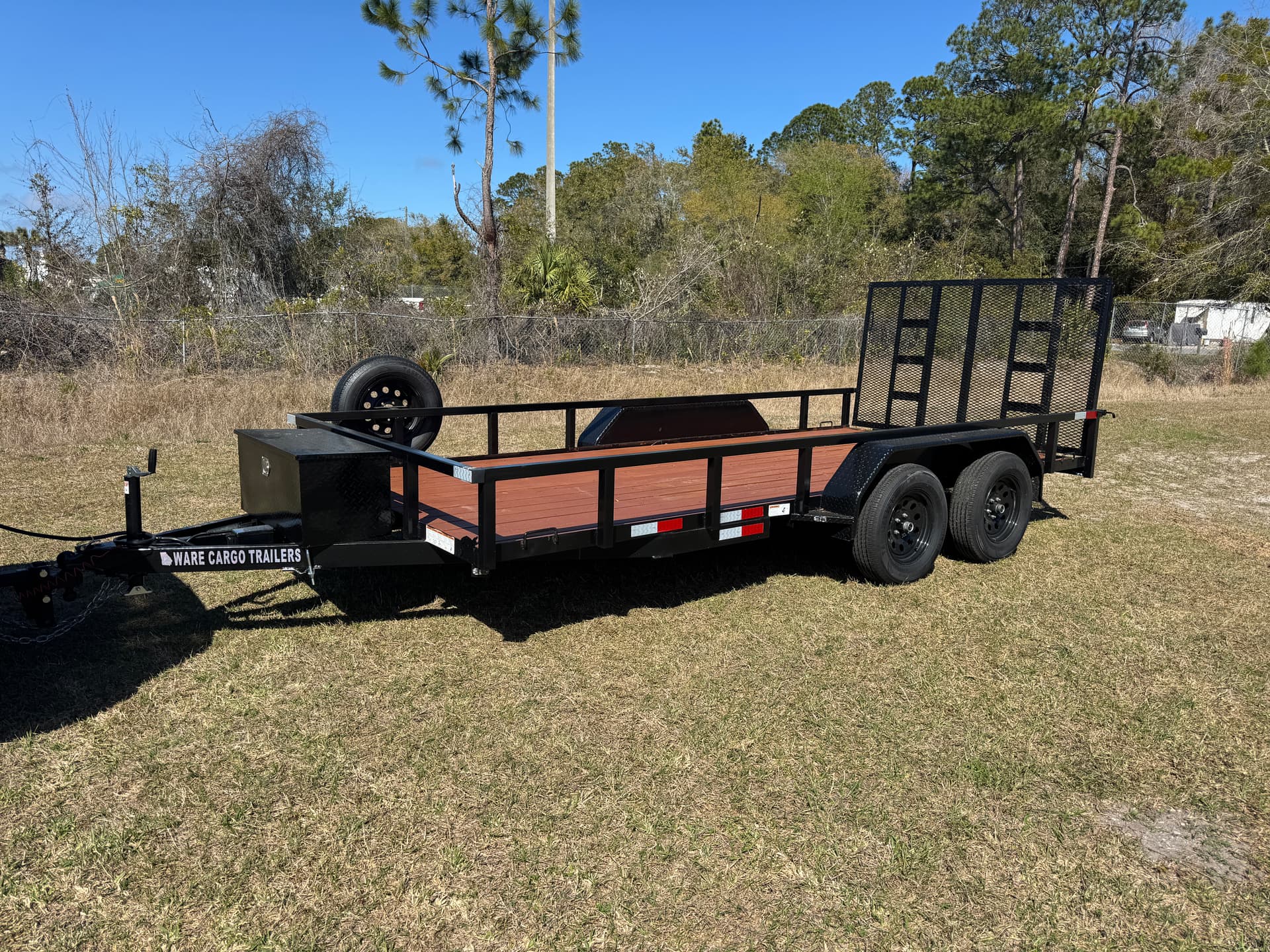7x16ft Dual Axle Utility Trailer (#5)