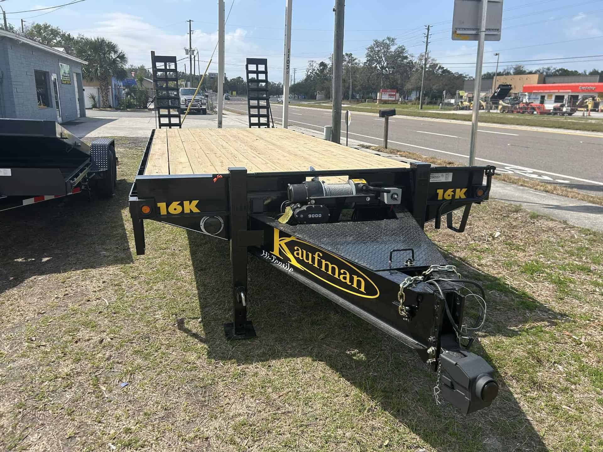 24ft Deckover Trailer 16k