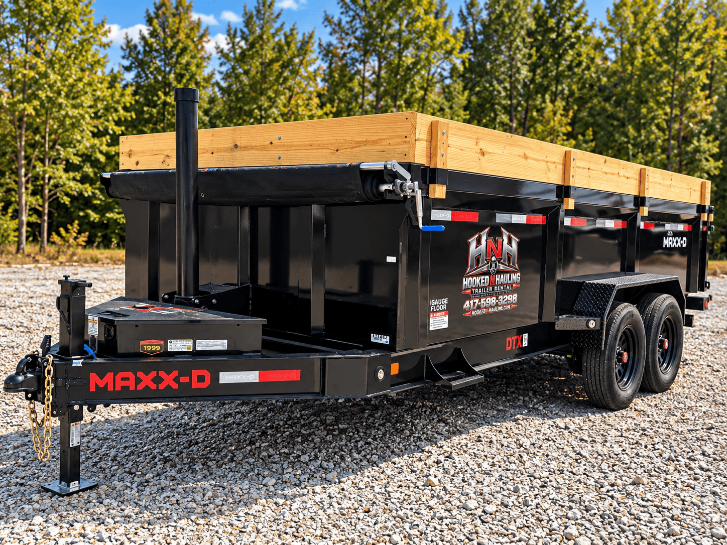 83" x 16' Dump Trailer