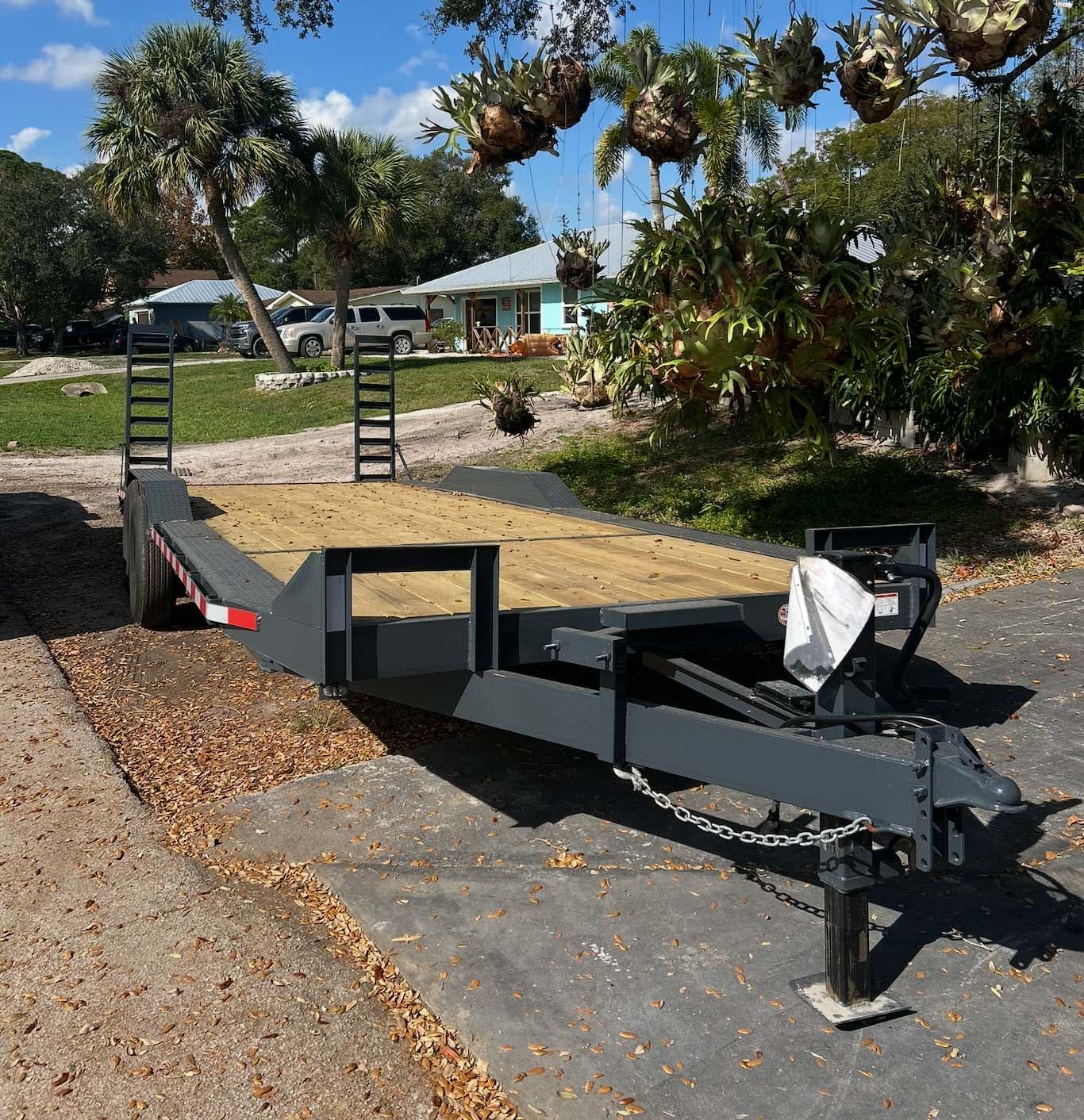 24ft Equipment Trailer