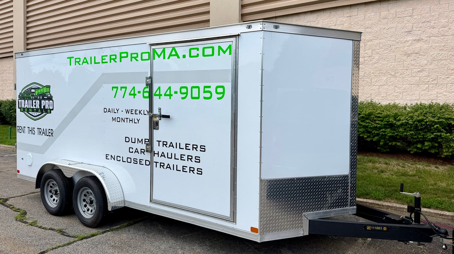 Covered Wagon Enclosed Trailer