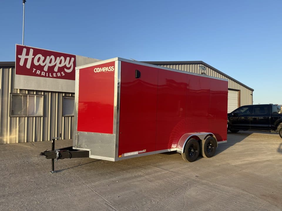 7'x16' Enclosed Cargo Trailer