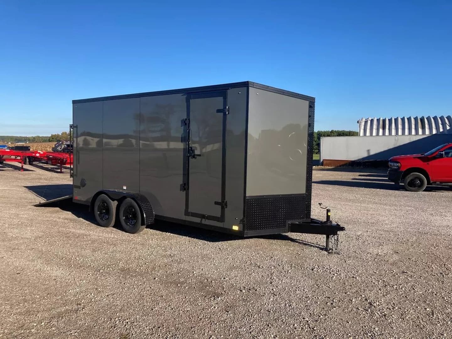 7 × 16’ Enclosed Trailer