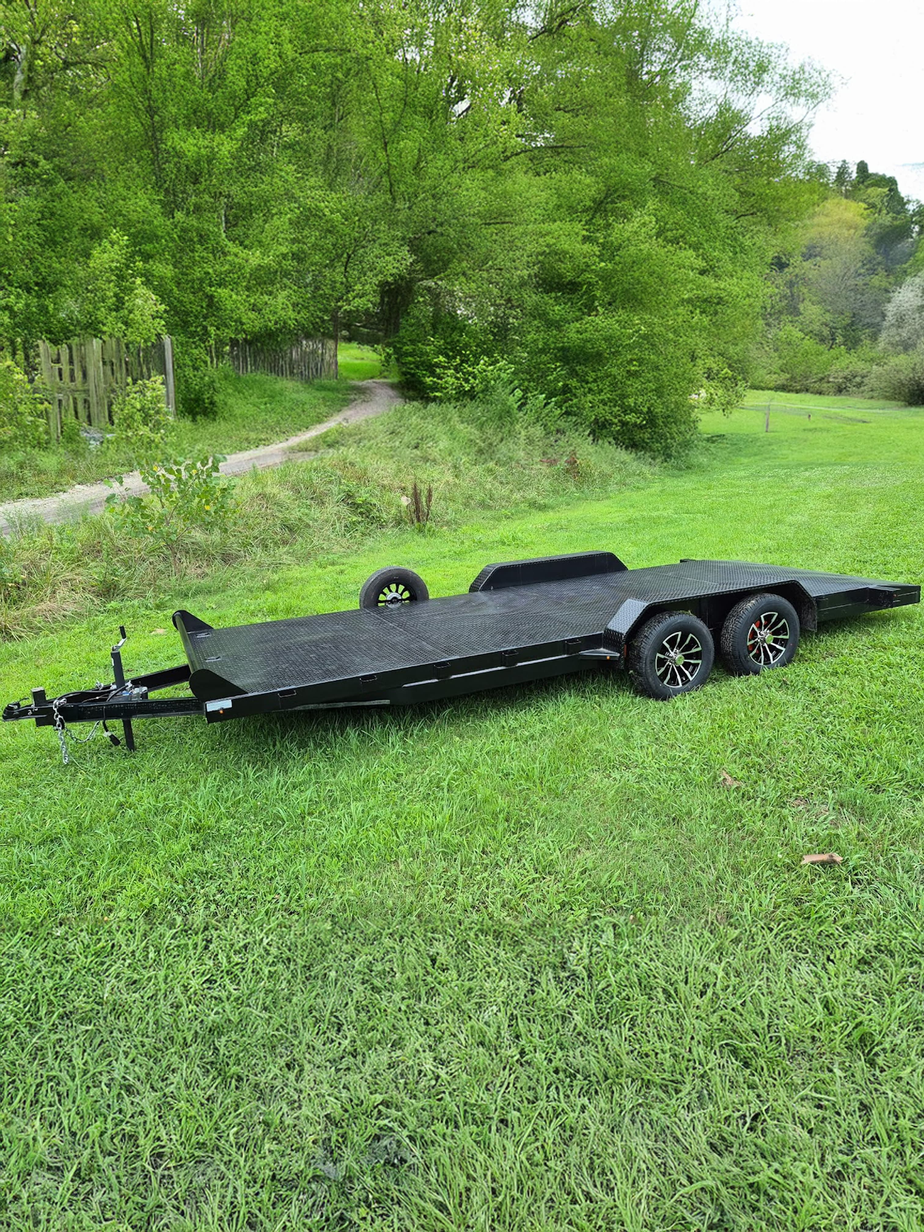 20ft Steel floor Car Hauler