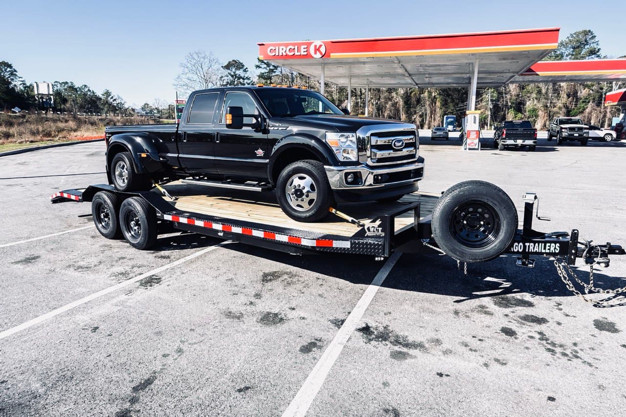 8.5' x 22' Flatbed Car Hauler Trailer