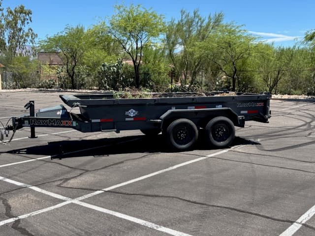 7x14ft Dump Trailer
