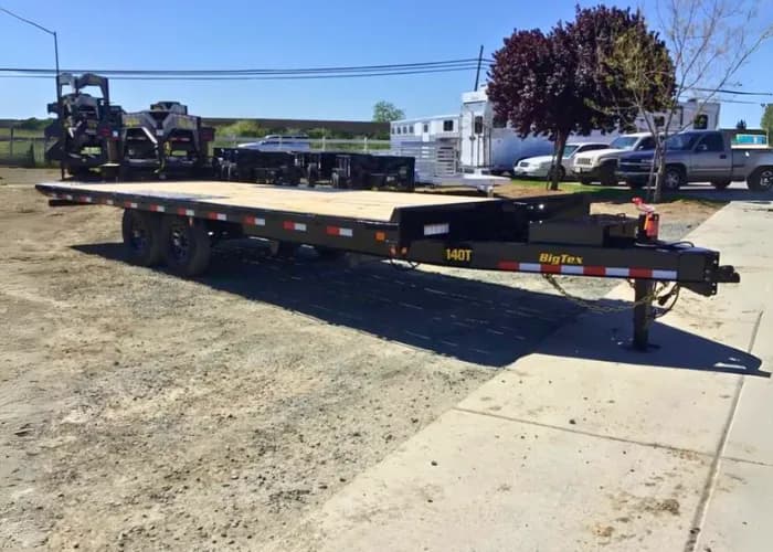 24ft Tilt Deckover Trailer