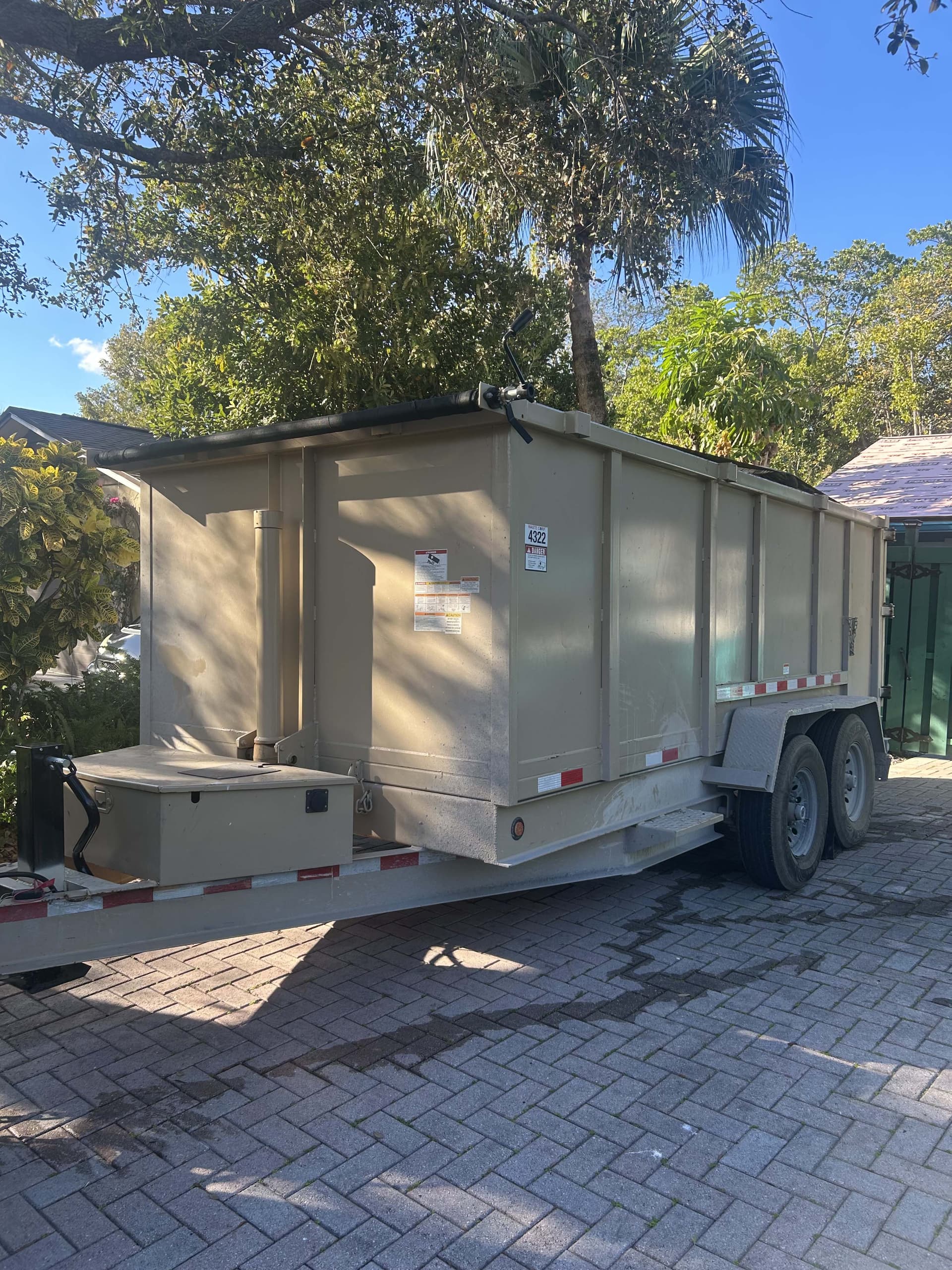 7' x 14' Dump Trailer