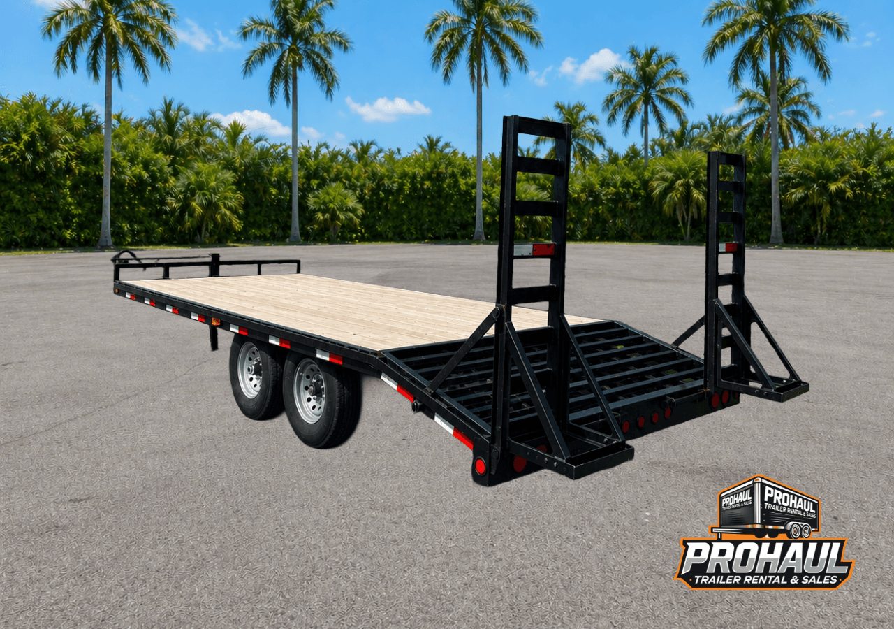 7' x 20' Deckover Trailer