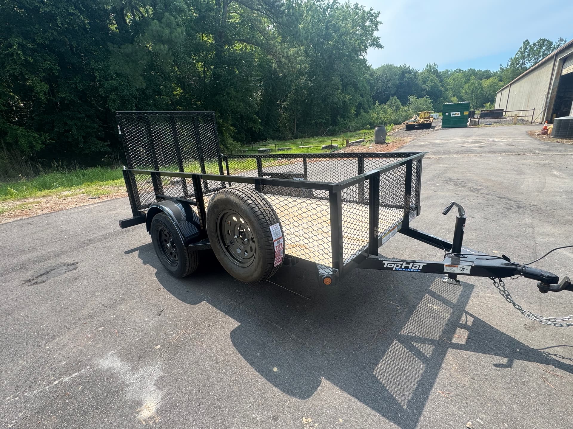 5x10 Top Hat Utility Trailer