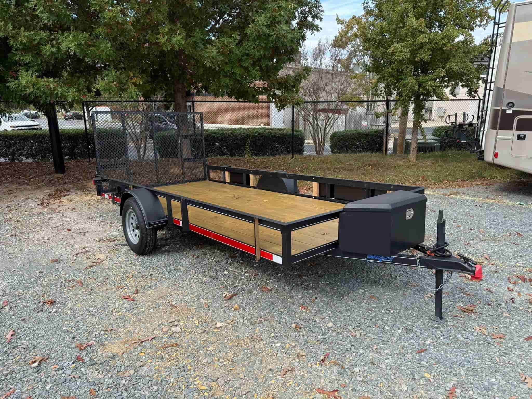 14' Single-Axle Utility Trailer