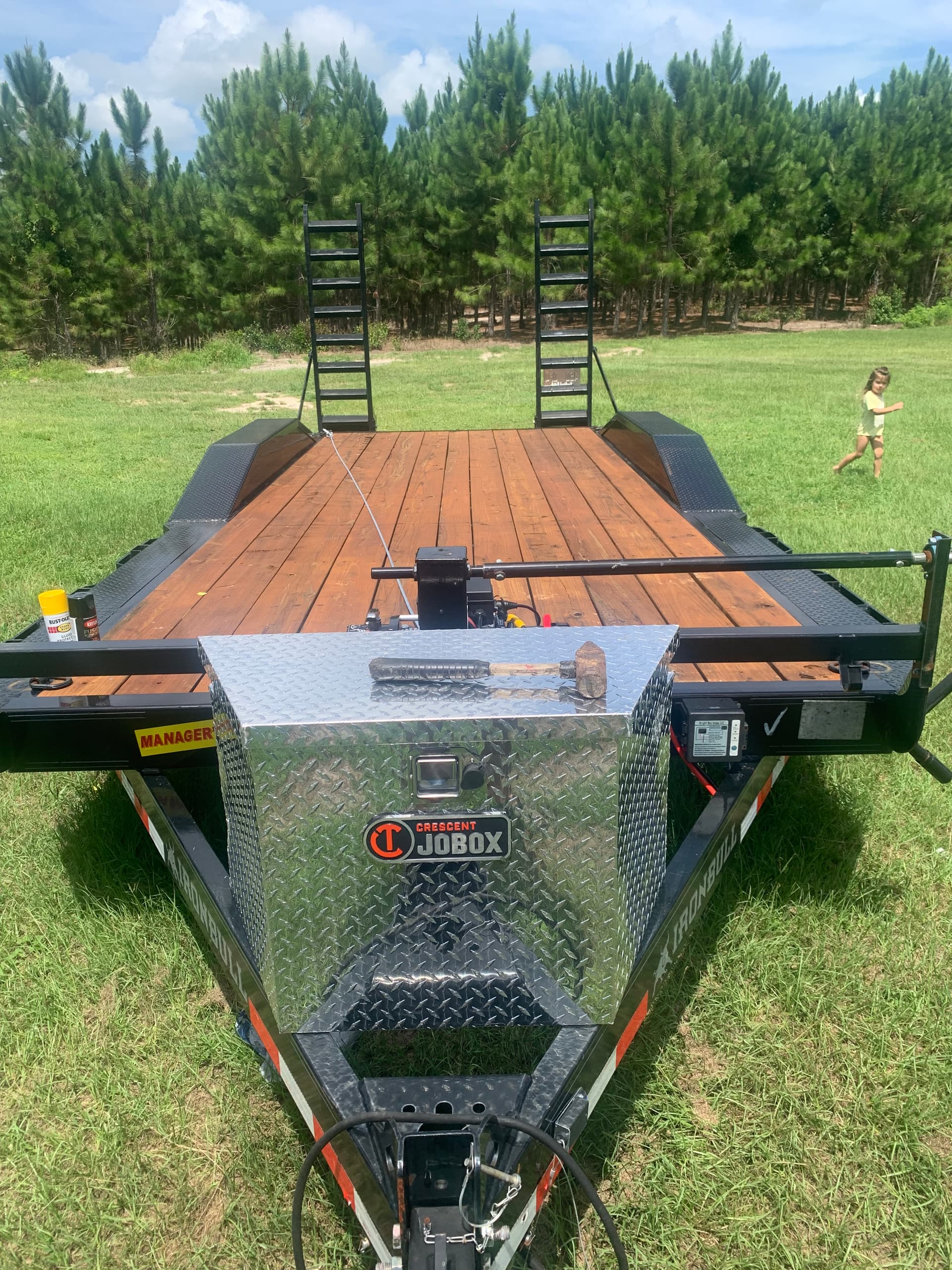 8' x 20' Car Hauler Trailer
