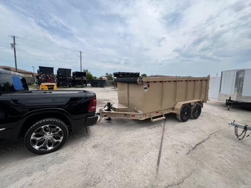 14ft Dump Trailer 14K
