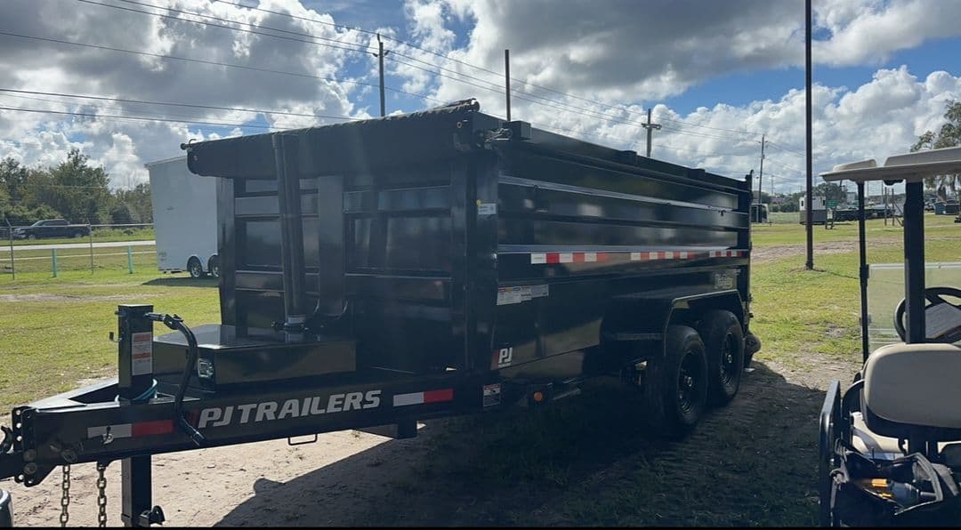 14ft Dump Trailer 14K
